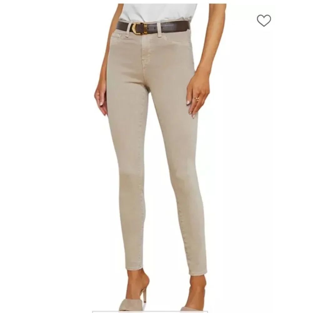 $245 L'AGENCE Marguerite Mid Rise Skinny Jeans denim  size 25
